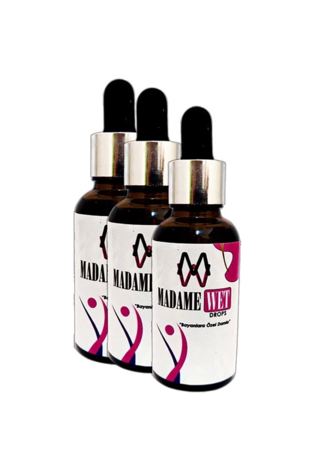 Madamewet 3 Tane 30 ml Yetşkin Bayanlara Özel Damla