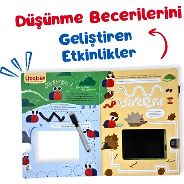 Eğlenceli Düşünme Becerileri - Zeki Salyangoz Etkinlikleri