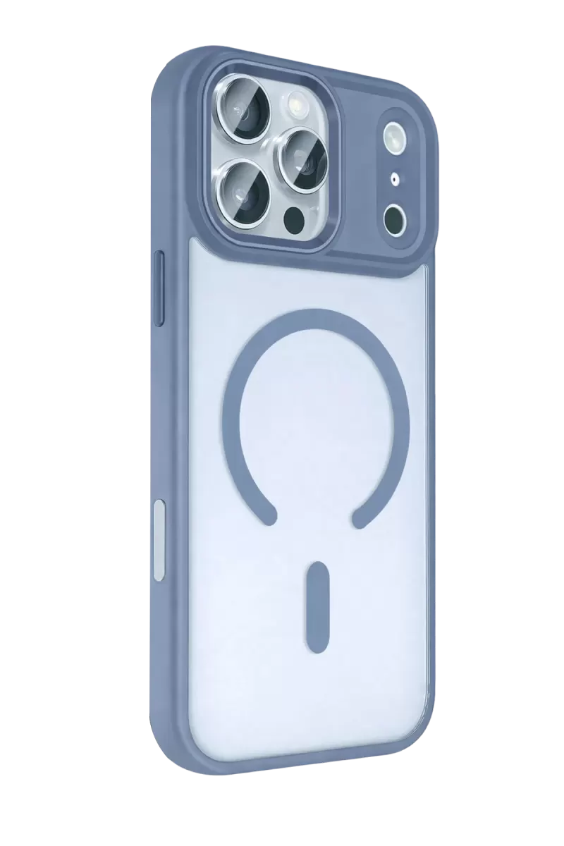 iPhone 17 Pro Max Magsafe Kapak - Açık Mavi