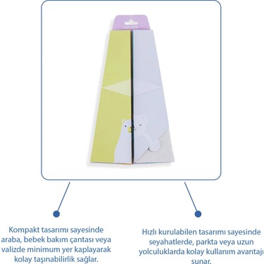 Katlanabilir Seyahat Lazımlığı Desenli 6 Adet Poşet ile Pratik Kullanım