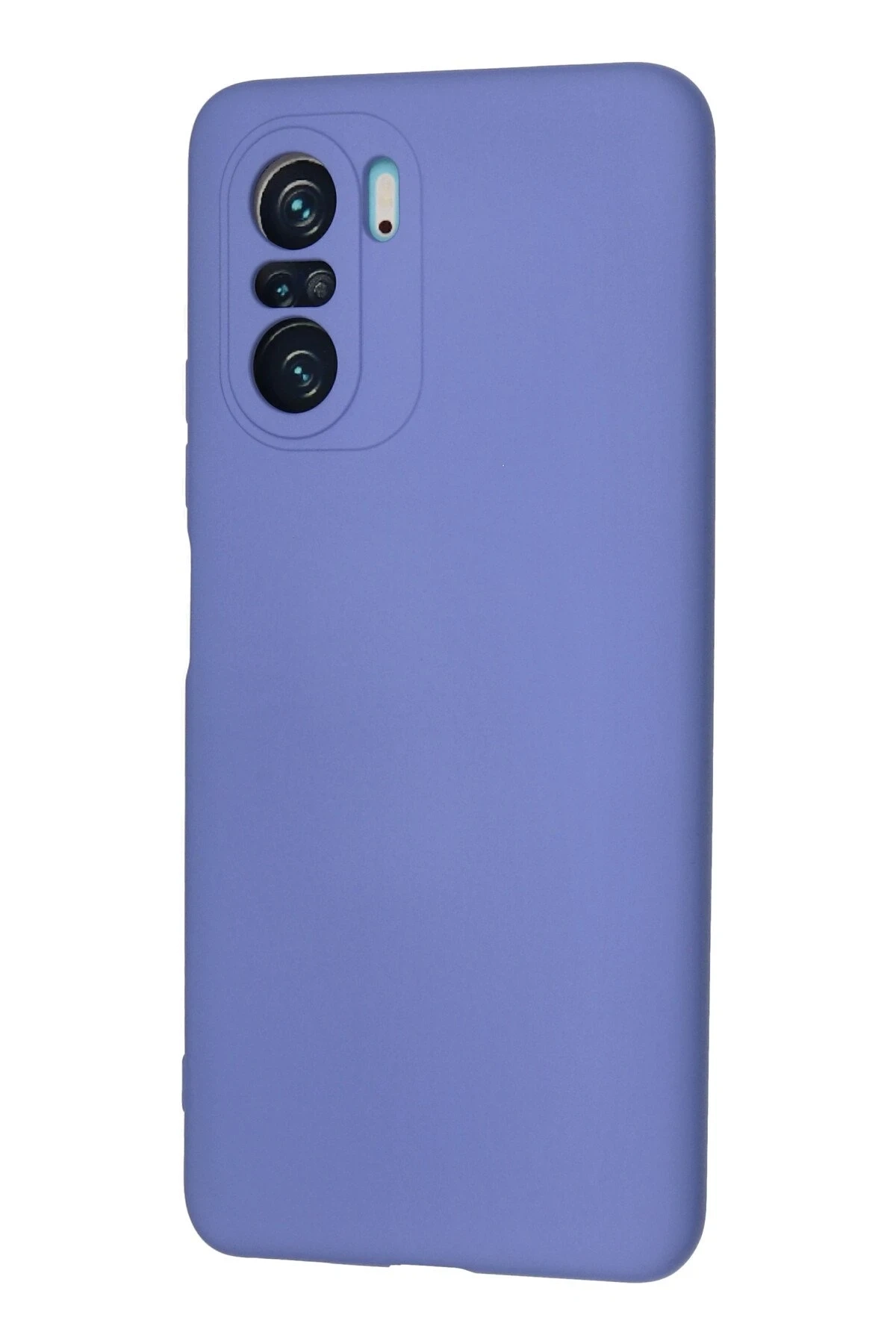 Poco F3 Kılıf Nano içi Kadife Silikon - Lila