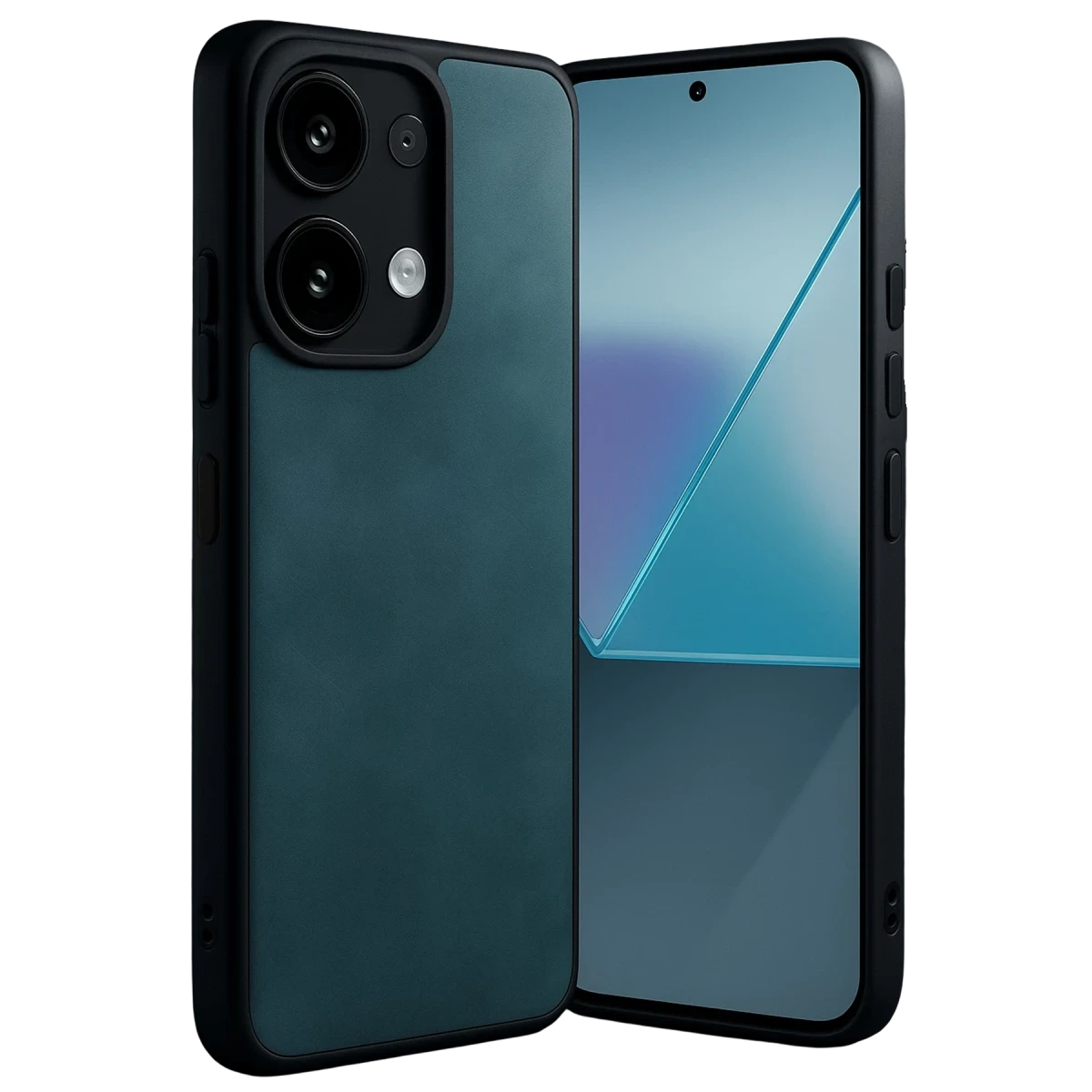 Redmi Note 13 Pro 5G Kılıf Aras Deri Kapak - Koyu Yeşil