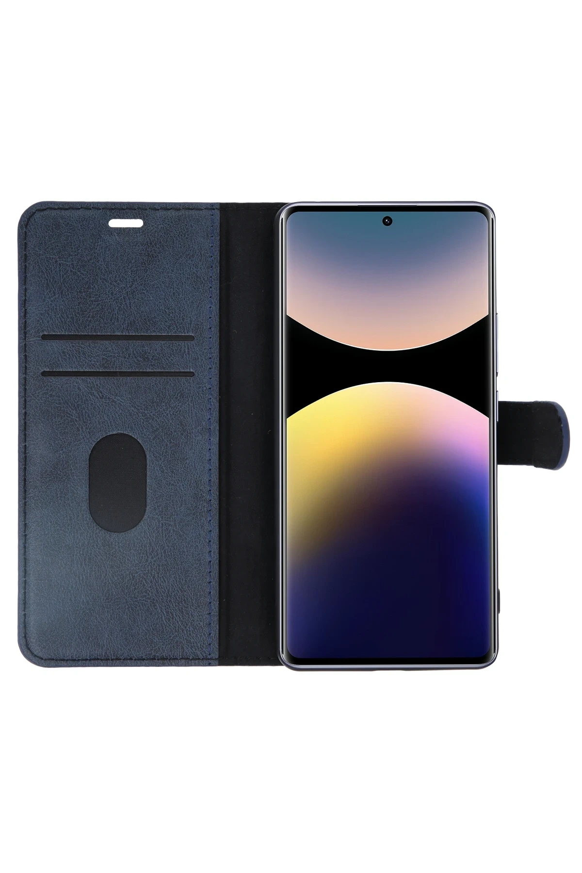 Redmi Note 14 Pro 4G Kılıf Trend S Plus Kapaklı Kılıf - Yeşil
