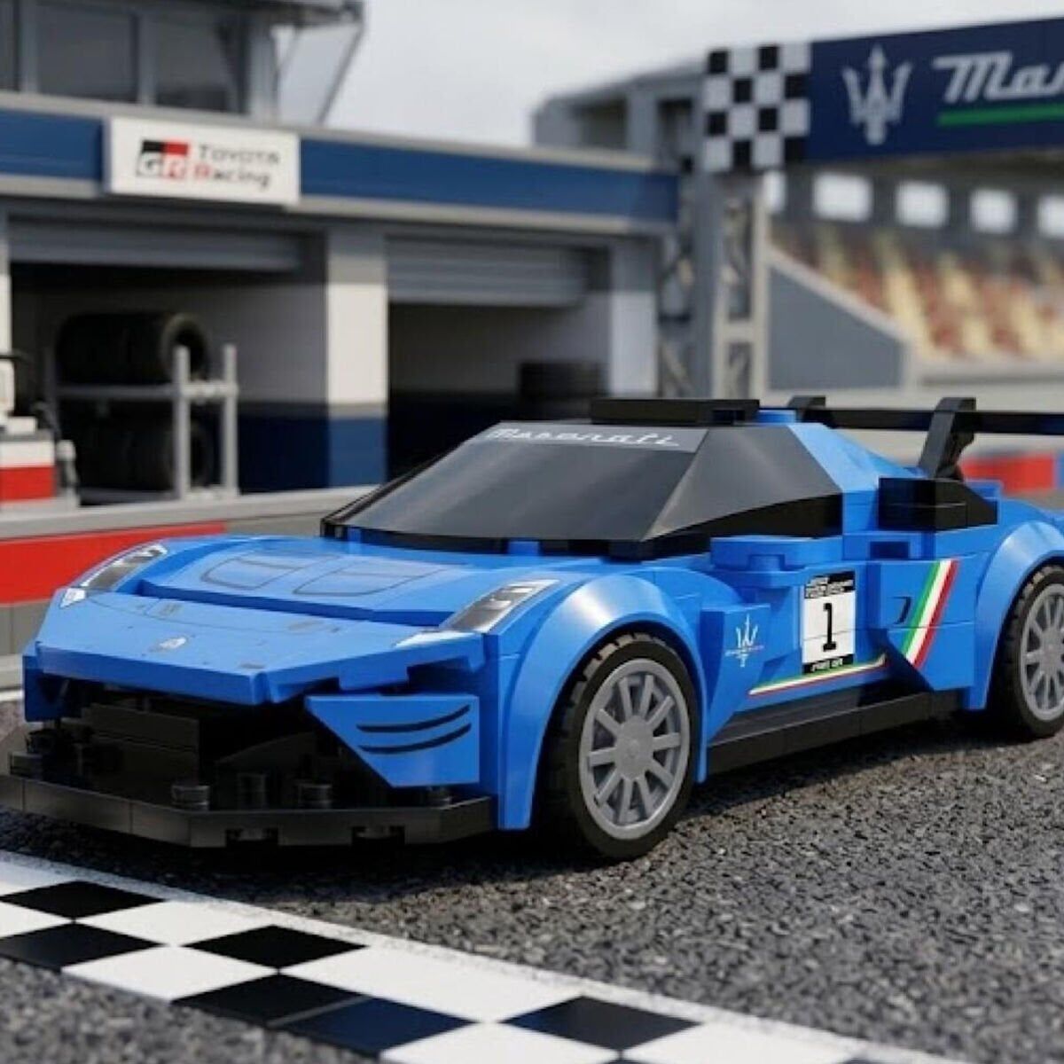 C55031W Cada Maserati MC20 GT2 240 Parça Block Oyuncak