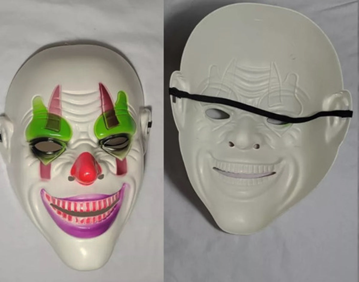 Delirten Gülüş Palyaço Temalı Joker Maskesi (5643)