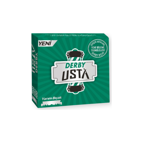 Derby Usta 100 Parça.berber Kırık Jilet