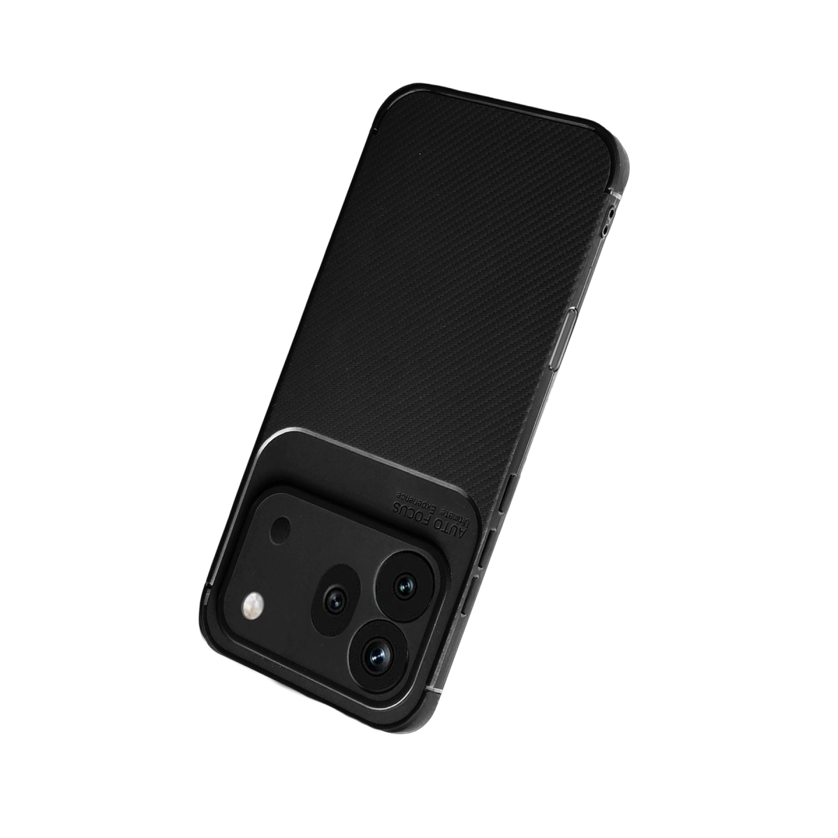 Huawei Honor 600 Pro Auto Focus Karbon Kapak - Siyah