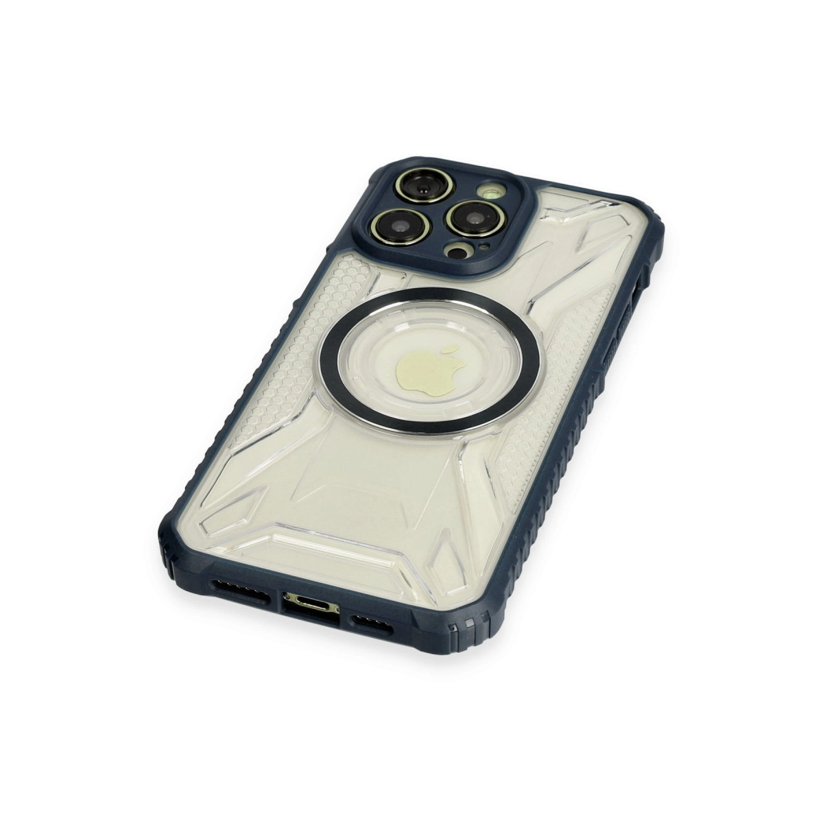 İphone 12 Pro Max Kılıf Prag Magneticsafe Kapak - Lacivert