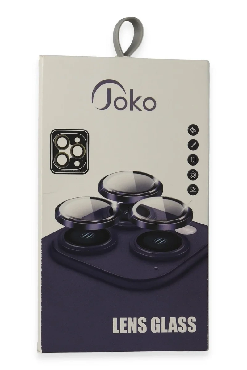 Joko İphone 15 Pro Max Pvd Metal Kamera Lens - Gri