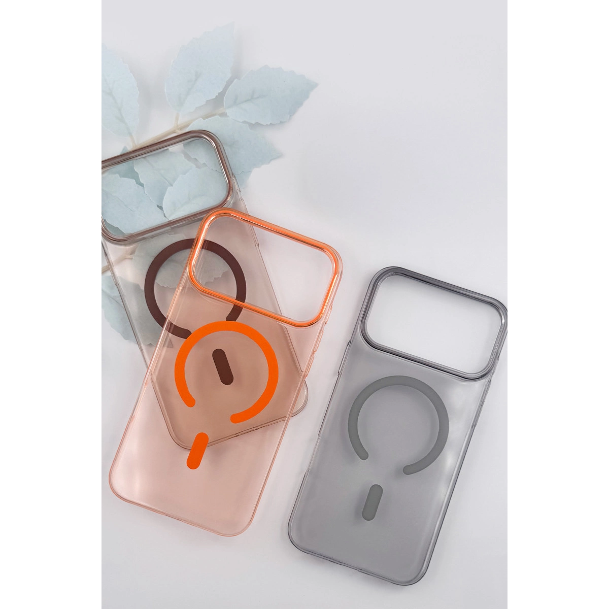 Joko İphone 17 Pro Pc Blank Magsafe Kapak - Çöl Titanyum