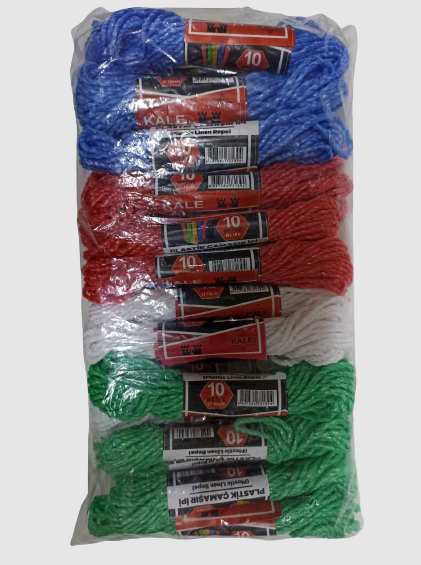 KALE Plastik Çamaşır ipi 10 Metre 24 Adet (5643)