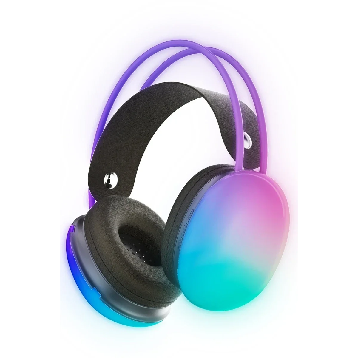 Karler Bass Krh1 Rgb Kafaüstü Kablosuz Kulaklık - Siyah