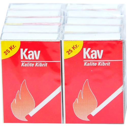 KAV KİBRİT10X10100LÜ (5643)
