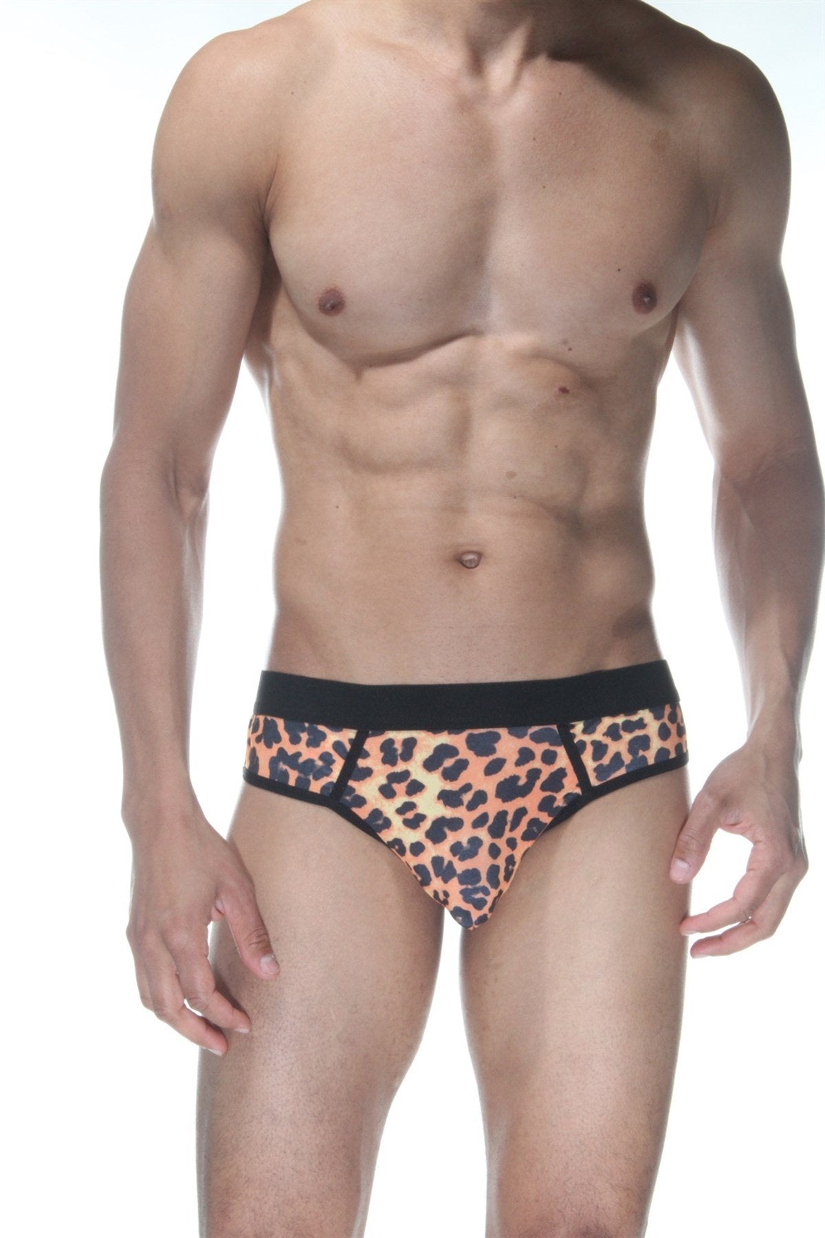 Leopar Jkstrap Fantezi İç Giyim - Renkli / XXL