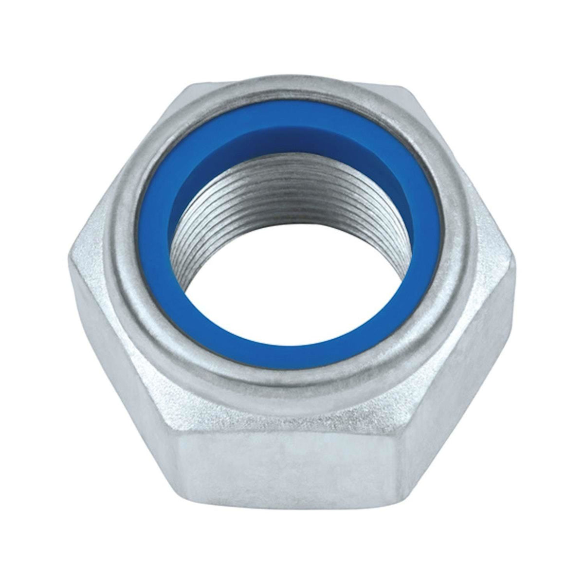 M22 Fiberli Somun DIN 985 (10 Adet)