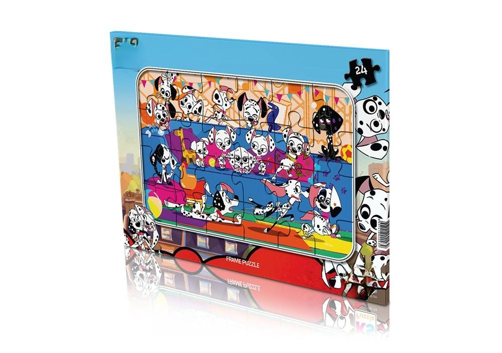 24 Parça Dalmation Frame Puzzle