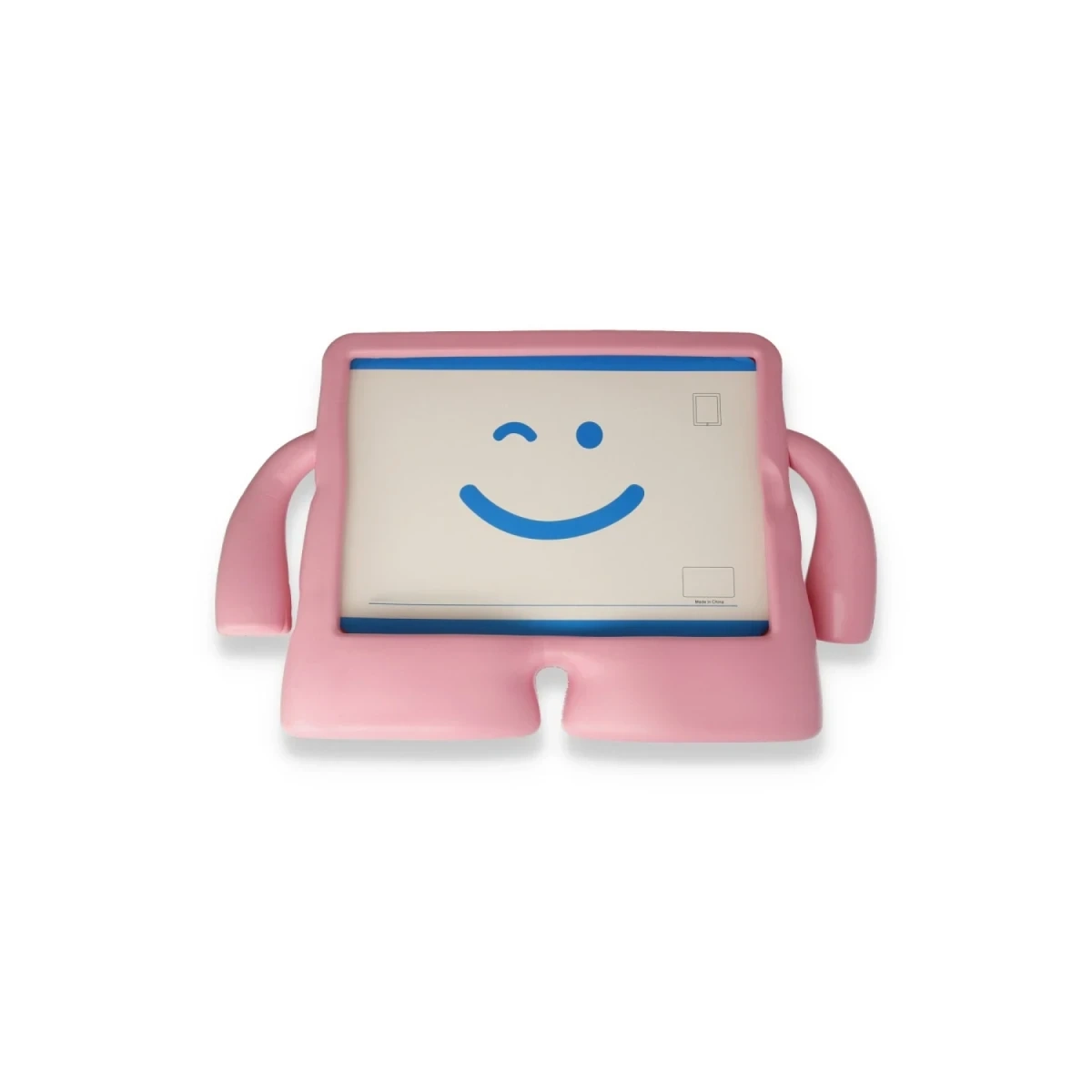 iPad 2022 10.9 (10.nesil) Kılıf Karakter Tablet Silikon - Açık Pembe