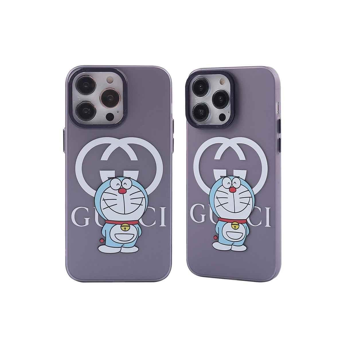 İphone 13 Pro Kılıf Prada Desenli Kapak - Prada Mor - 3