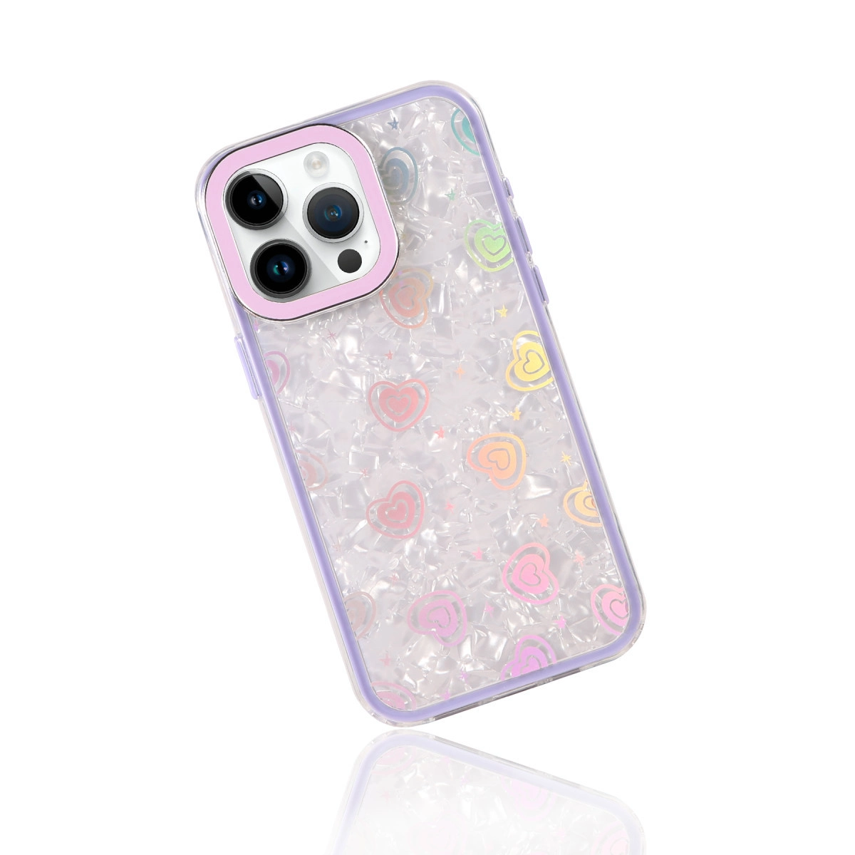 İphone 16 Pro Lumi Desenli Kapak - Mor