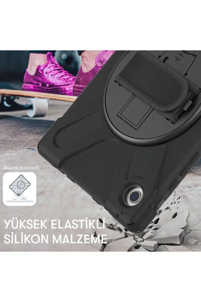 Newface İpad Pro 12.9 (2020) Kılıf Amazing Tablet Kapak - Mavi