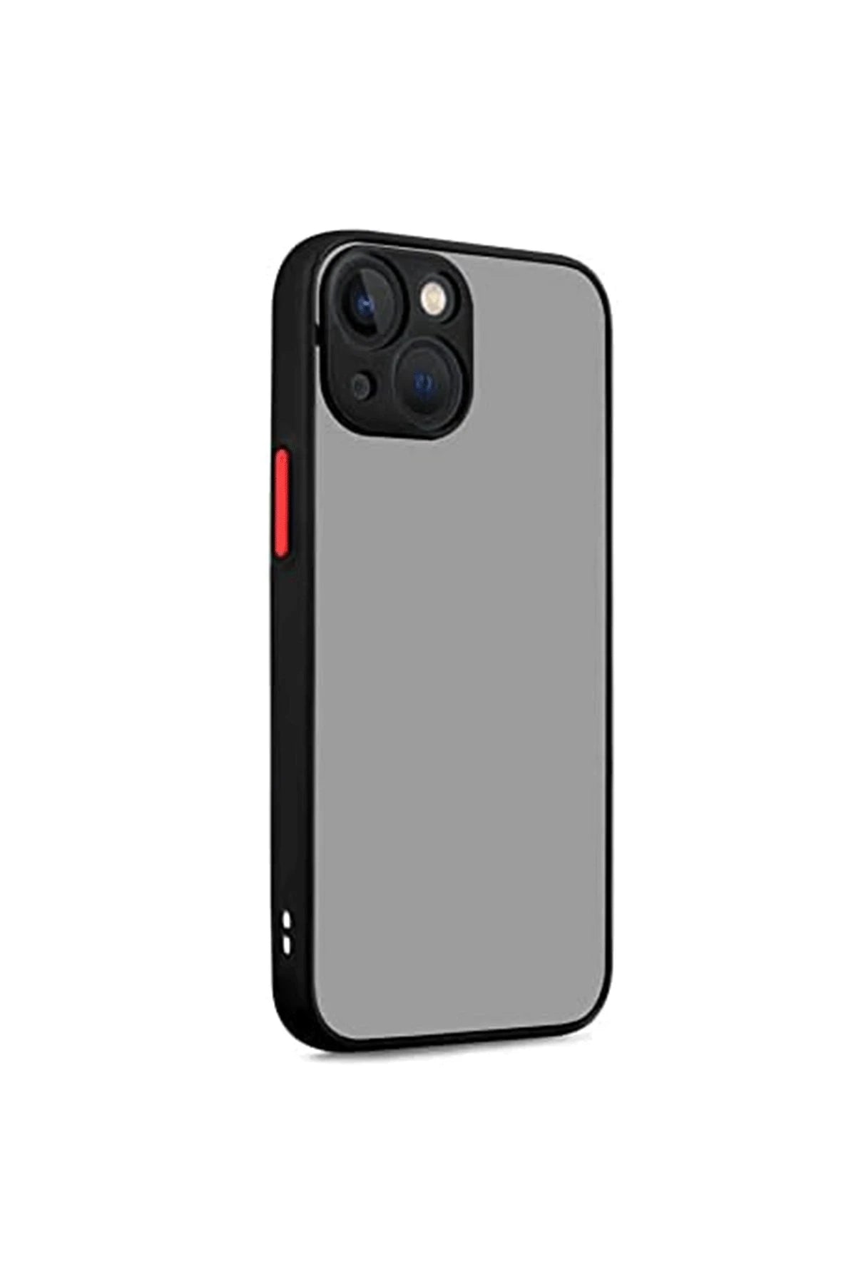 Newface Apple iPhone 13 Kılıf Montreal Silikon Kapak - Siyah
