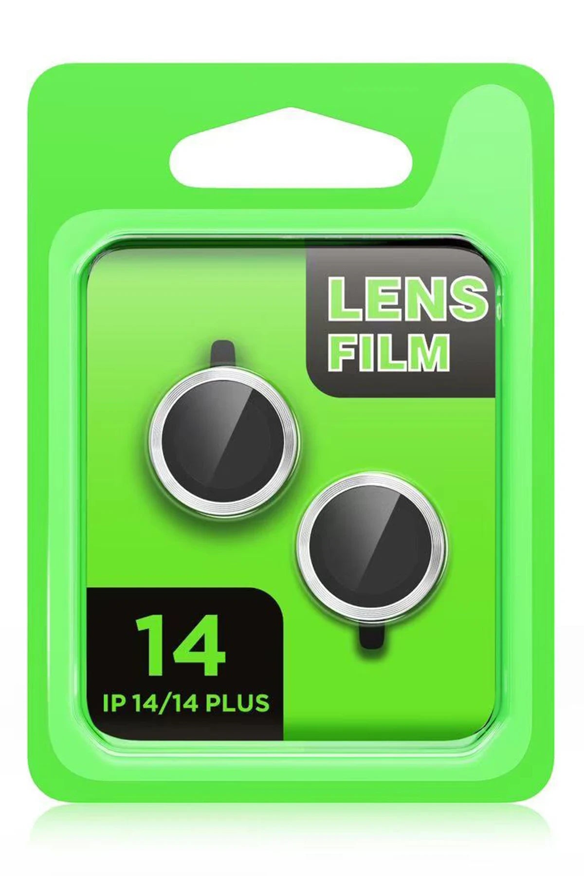 Newface Apple iPhone 14 Raze Metal Kamera Lens - Siyah