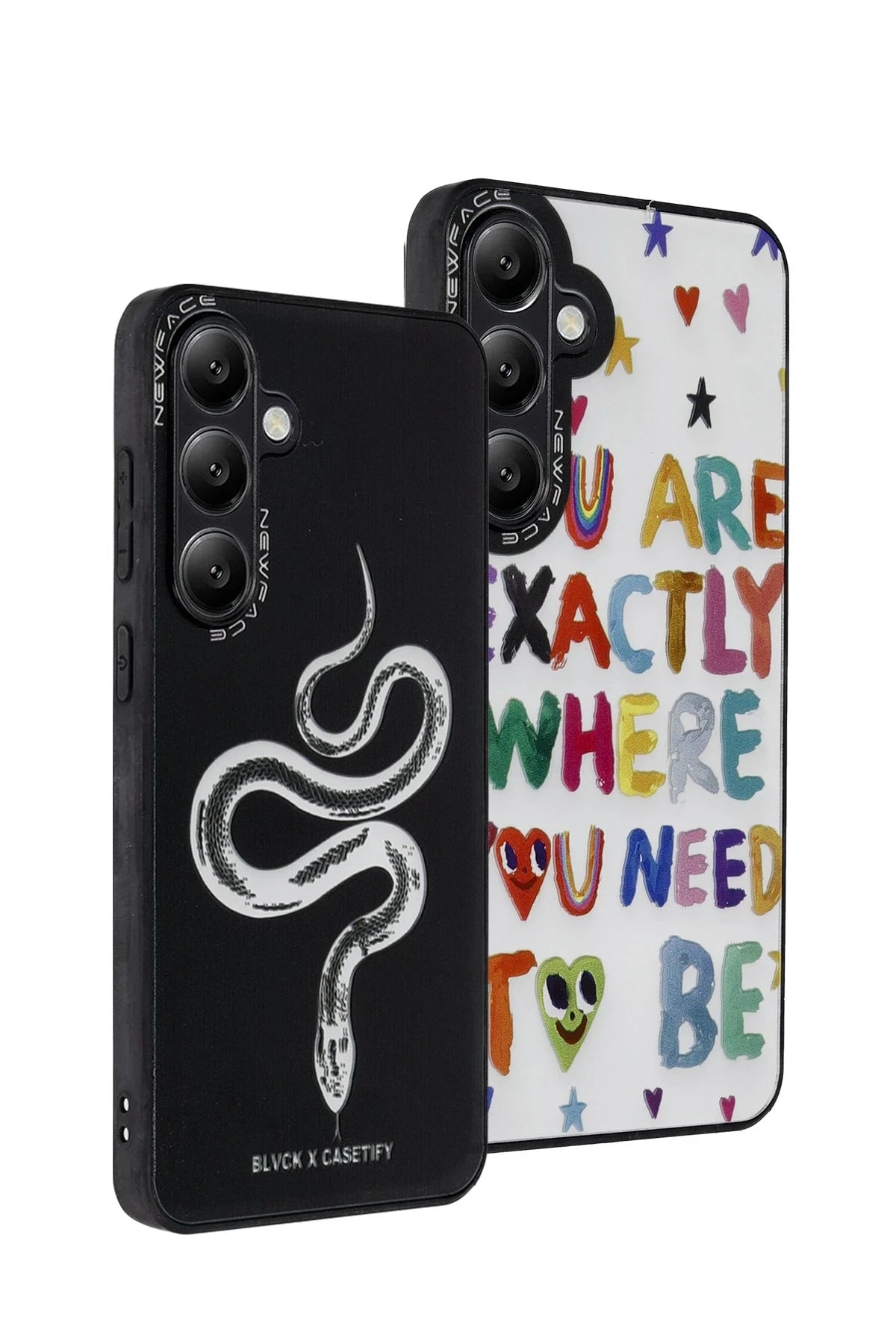 Newface Samsung Galaxy A04S Kılıf Mirror Desenli Kapak - Mirror - 13