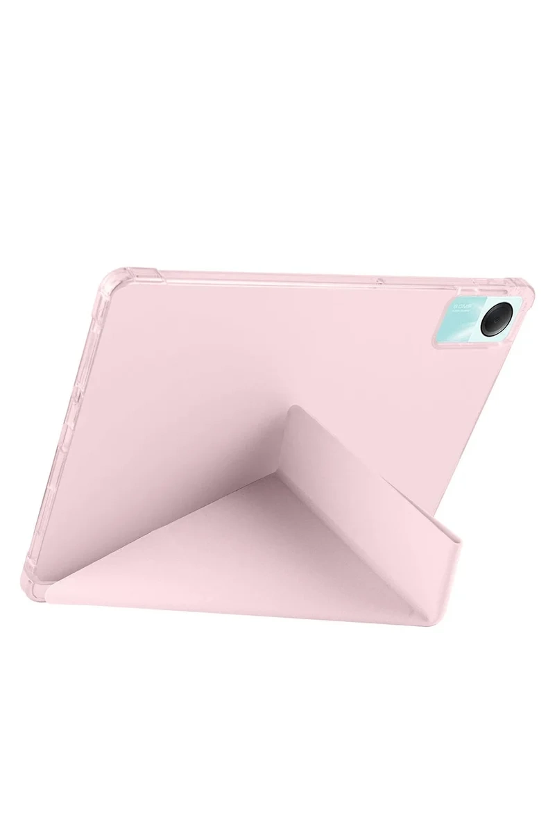 Newface Xiaomi Redmi Pad Se 4g Kılıf Kalemlikli Mars Tablet Kılıfı - Rose Gold