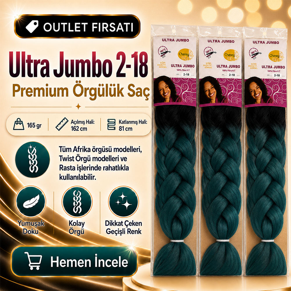 3 Paket / Afrika Örgüsü Ve Rasta İçin Sen Ombreli 2/18