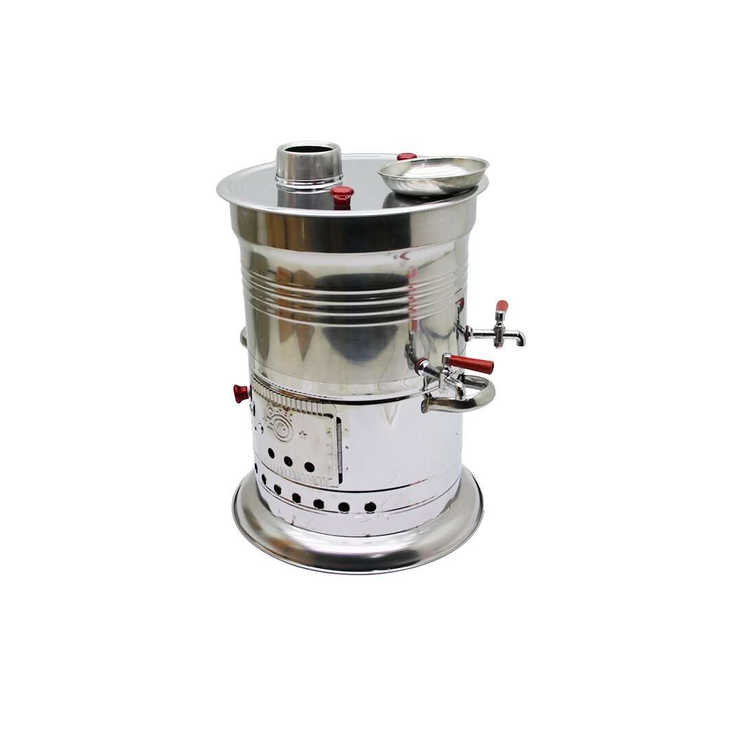 PİKNİK SEMAVERİ 5LT ÇİFT MUSLUK KUTULU (5643)