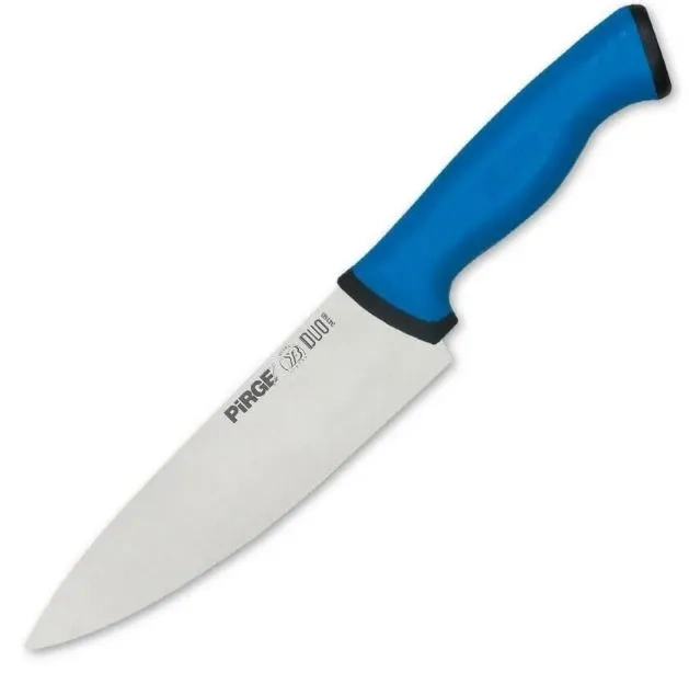 Pirge 34159 Duo Şef Bıçağı 16 Cm - Mavi Kaymaz Sap