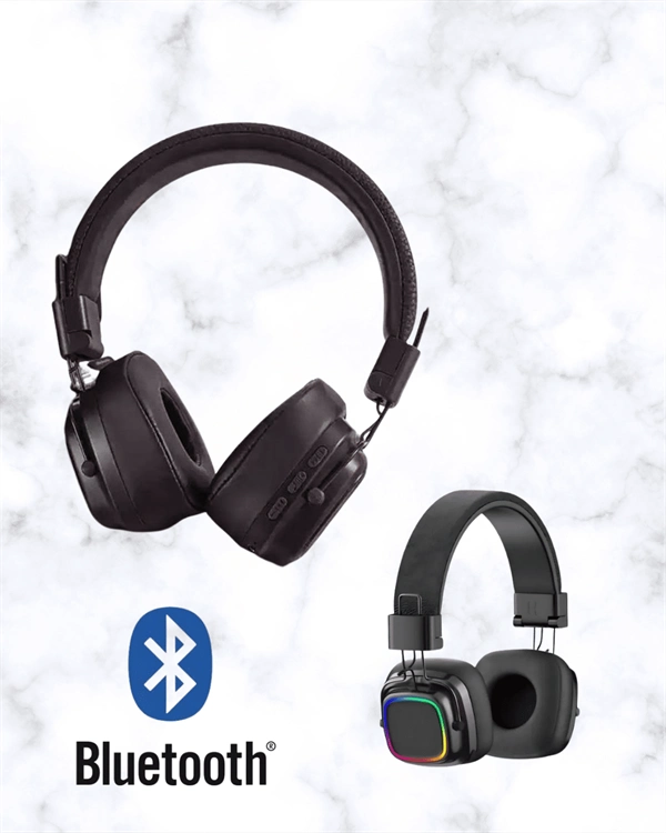 Rgb Işıklı Katlanabilir Bluetooth 5.3 Kulak Üstü Kulaklık