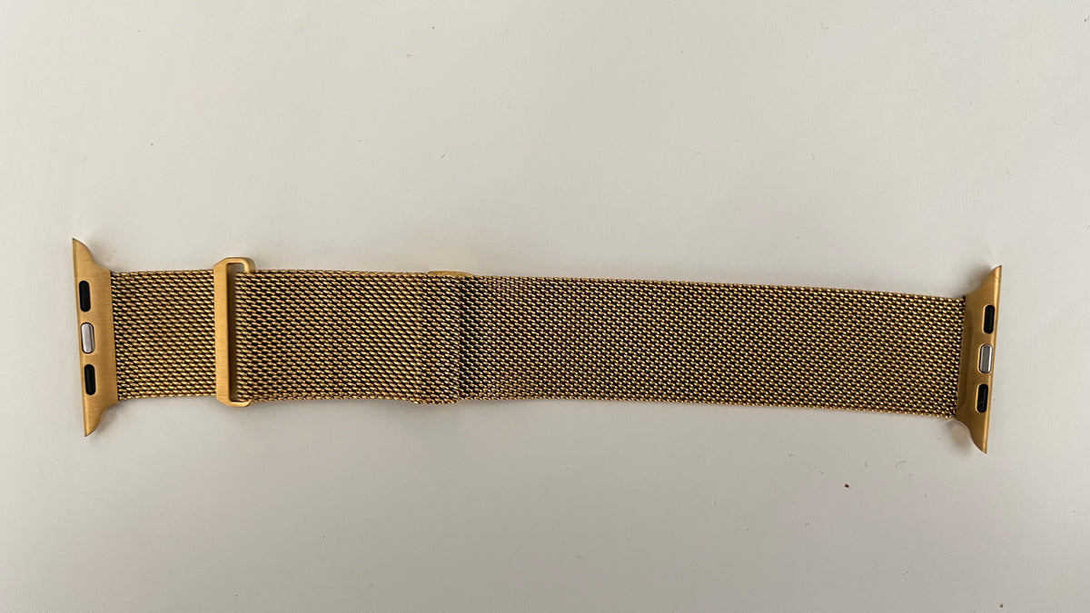 Paslanmaz Çelik Watch 10 Uyumlu Kaliteli Kordon Altın Renk 42-44-45-49mm