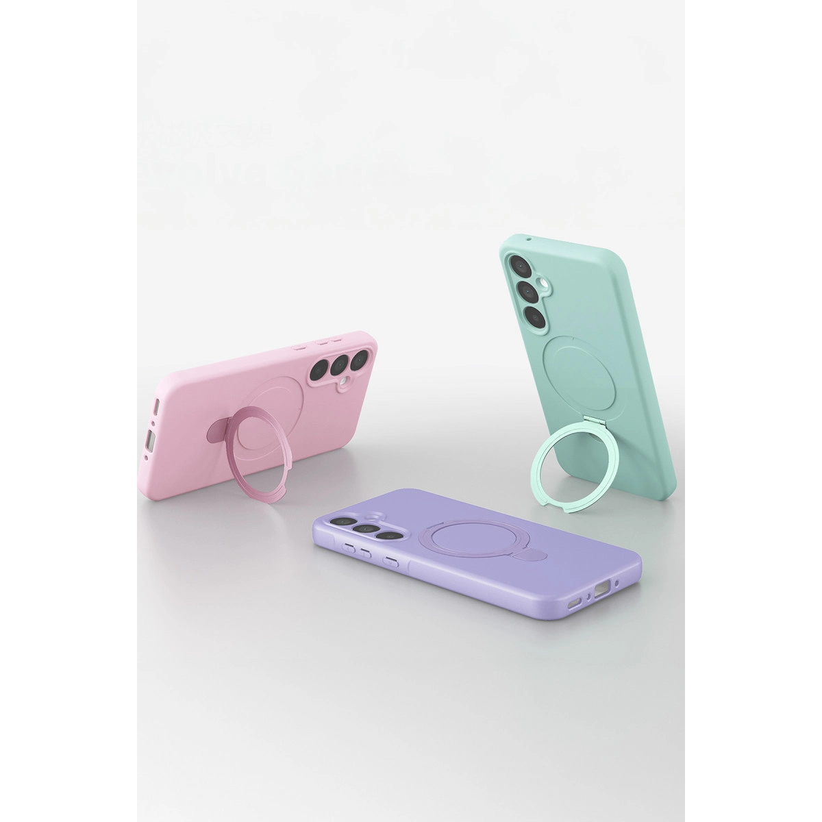 Samsung Galaxy A16 5g Regal Magsafe Standlı Kapak - Çöl Titanyum