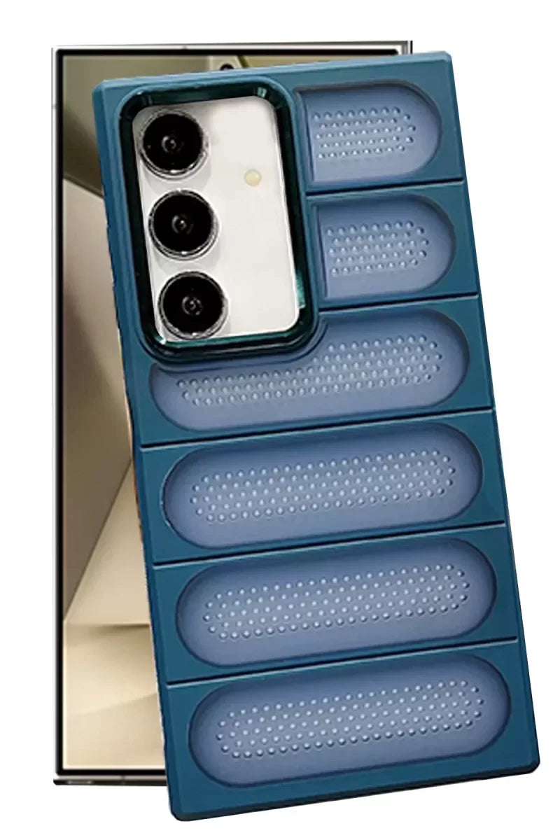 Newface Samsung Galaxy S24 Kılıf Airmax Silikon Kapak - Lacivert
