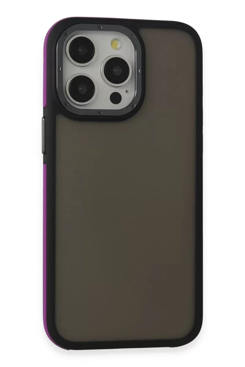 Newface İphone 14 Pro Max Harvel Kapak - Derin Mor