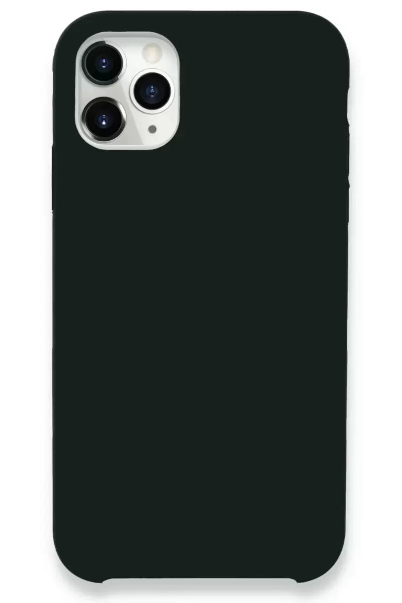 Newface Apple İphone 11 Pro Kılıf Lansman Legant Silikon - Koyu Yeşil