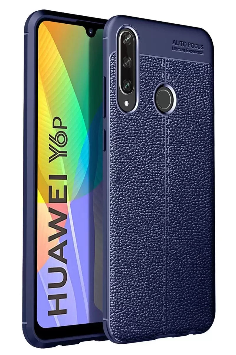 Newface Huawei Y6p Kılıf Auto Focus Kapak - Lacivert