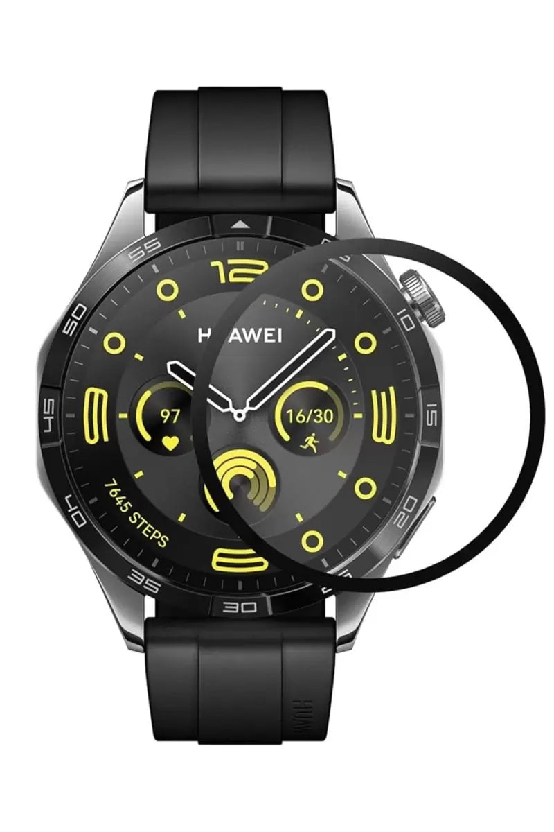 Newface Huawei Gt4 46mm 22mm Polymer Nano Ekran Koruyucu - Şeffaf