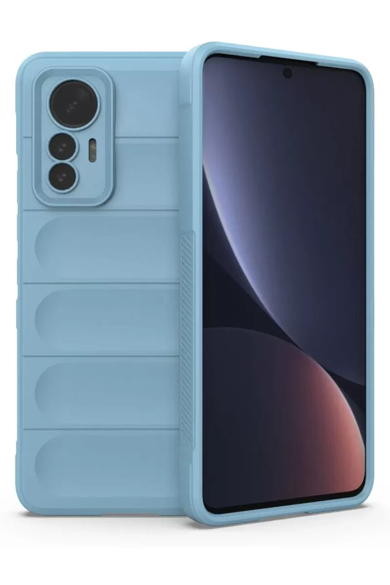 Newface Xiaomi Mi 12 Lite Kılıf Optimum Silikon - Sky Blue
