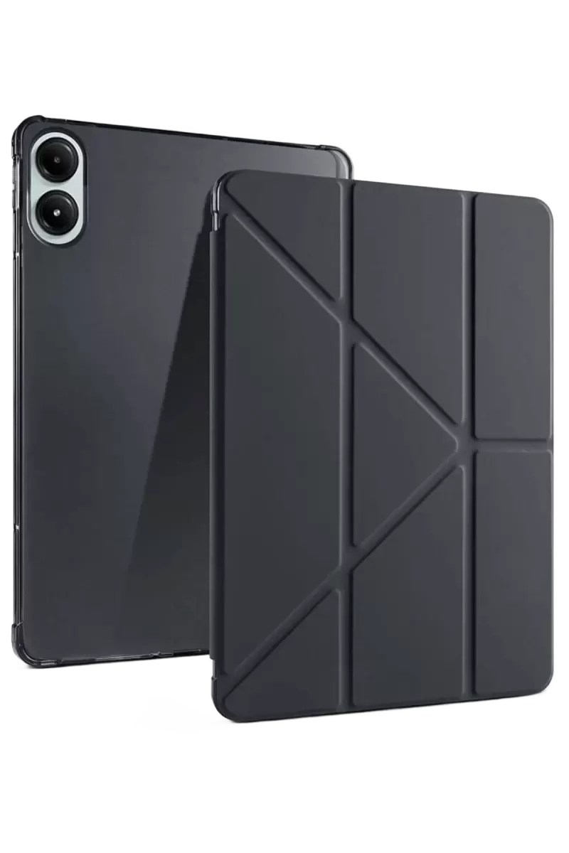 Newface Xiaomi Redmi Pad Pro 12.1 Kılıf Kalemlikli Mars Tablet Kılıfı - Siyah