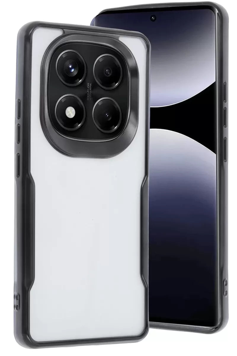 Newface Xiaomi Redmi Note 14 Pro Plus Kılıf Boyi Silikon Kapak - Siyah