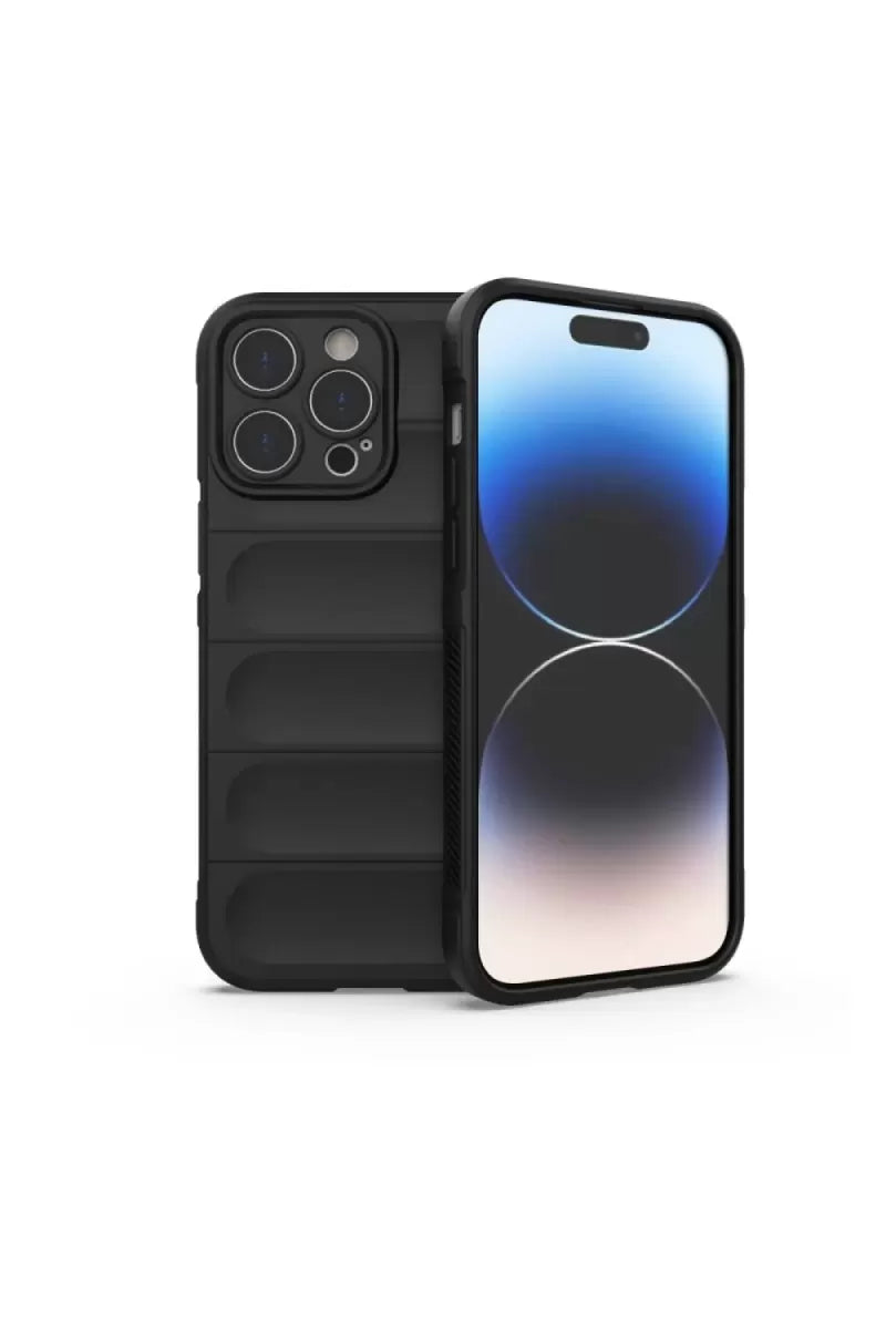 Newface Apple İphone 16 Pro Kılıf Optimum Silikon - Siyah