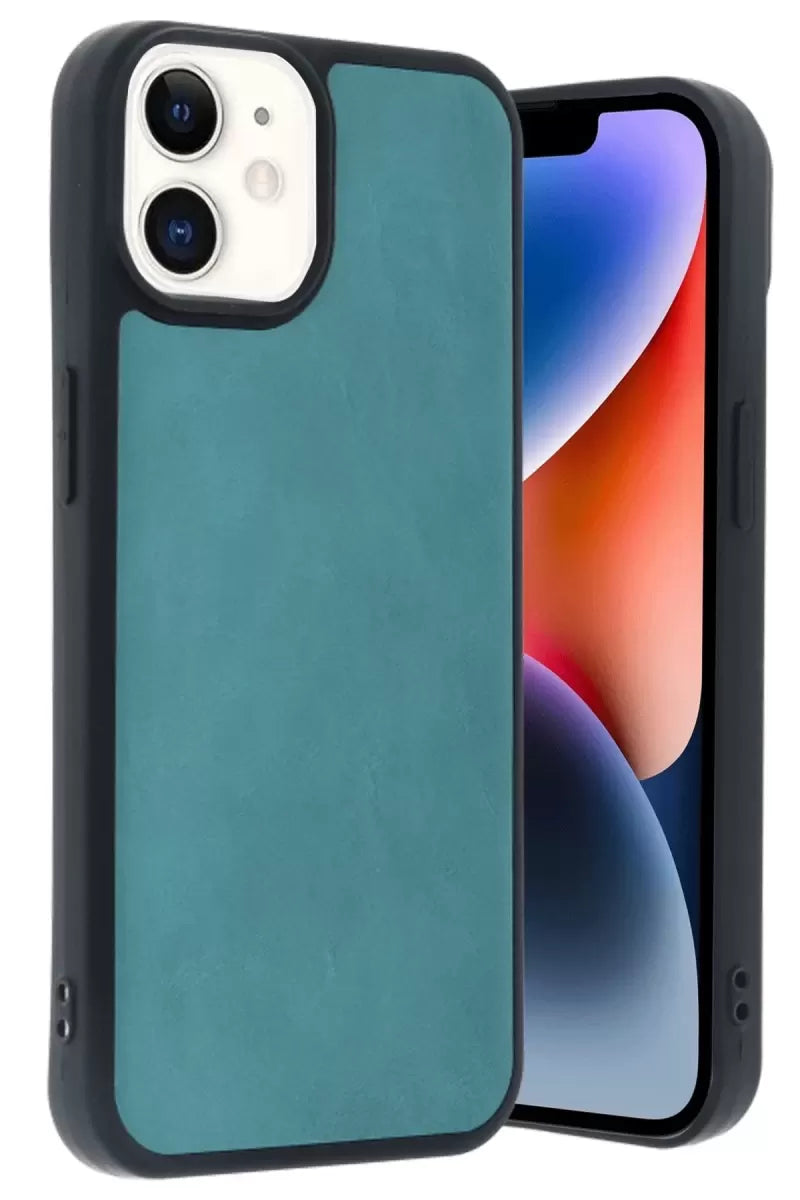 Newface Apple İphone 11 Kılıf Aras Deri Kapak - Açık Yeşil