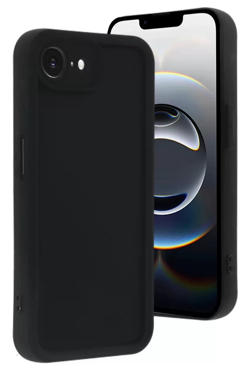 Newface Apple İphone 16e Kılıf Viera Silikon - Siyah