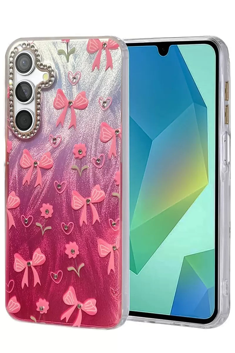 Newface Samsung Galaxy A55 5g Kılıf Blade Aynalı Desenli Kapak - Desen 3