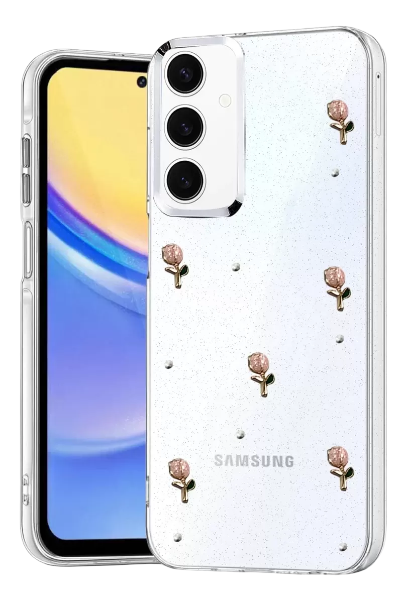 Newface Samsung Galaxy A54 5g Fiyonk Desenli Kapak - Desen 6