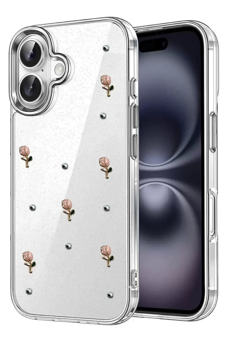Newface Apple İphone 16 Fiyonk Desenli Kapak - Desen 6