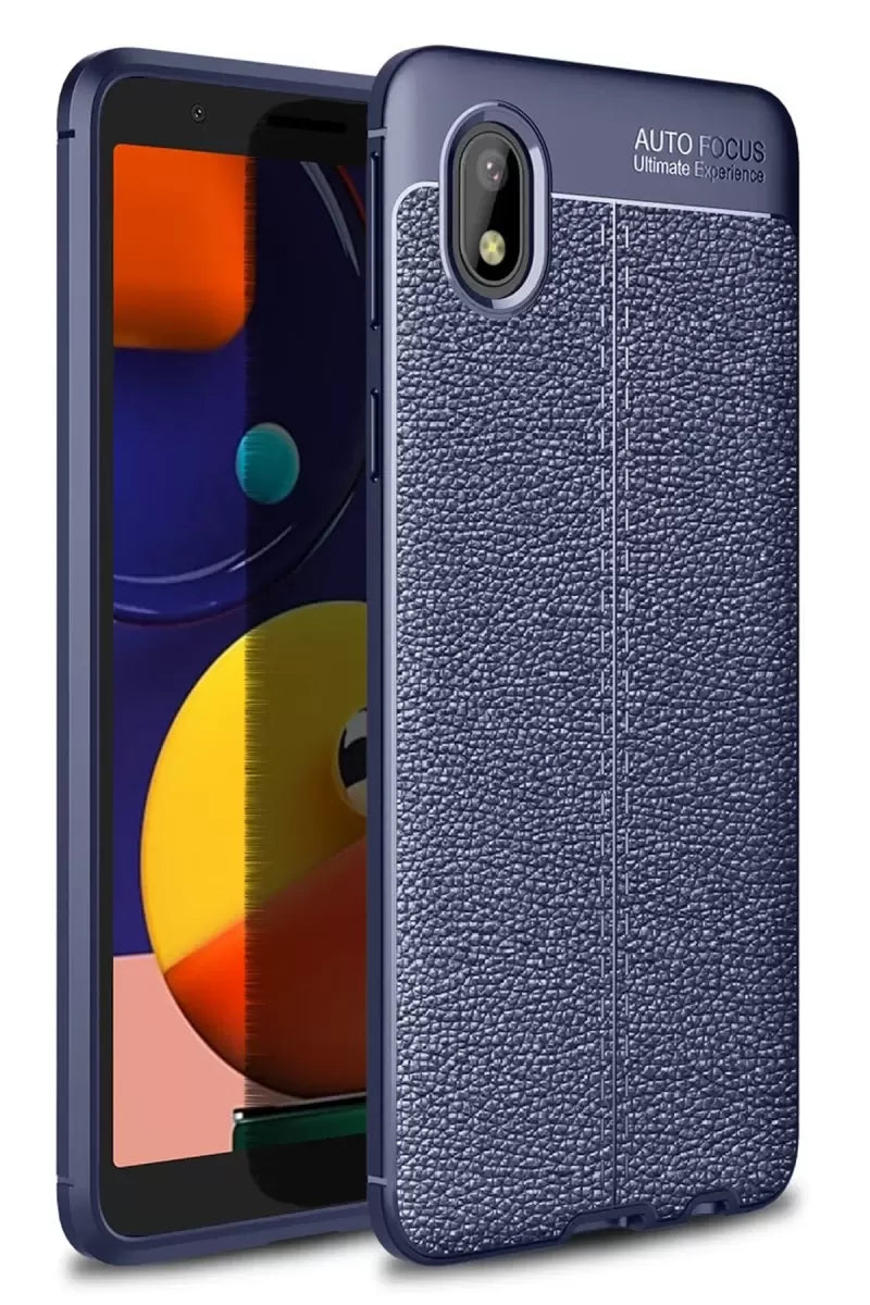 Newface Samsung Galaxy A01 Core Kılıf Auto Focus Kapak - Lacivert