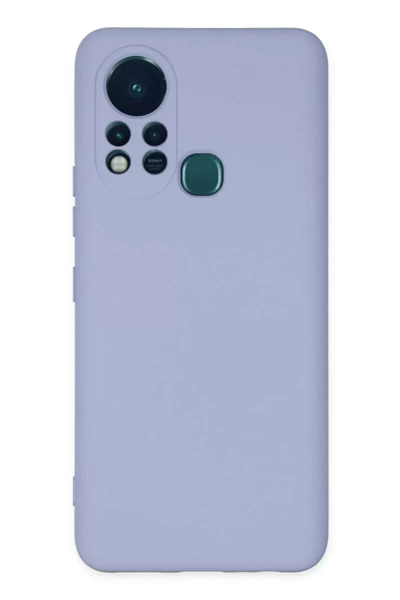 Newface İnfinix Hot 11s Kılıf Nano İçi Kadife Silikon - Lila